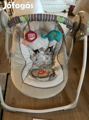 Elektromos mozgó, zenélő babahinta eladó