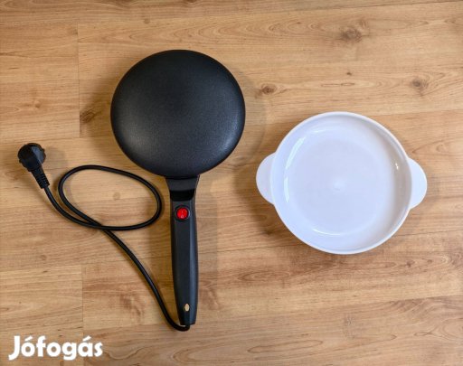 Elektromos palacsintasütő keverő-mártó tállal!