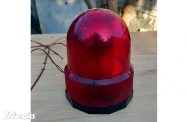 Elektromos piros villogó jelző fény 12 volt