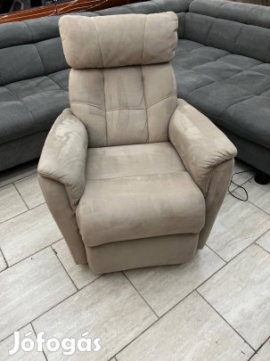 Elektromos relax fotel, felállás, kiszállás segítővel