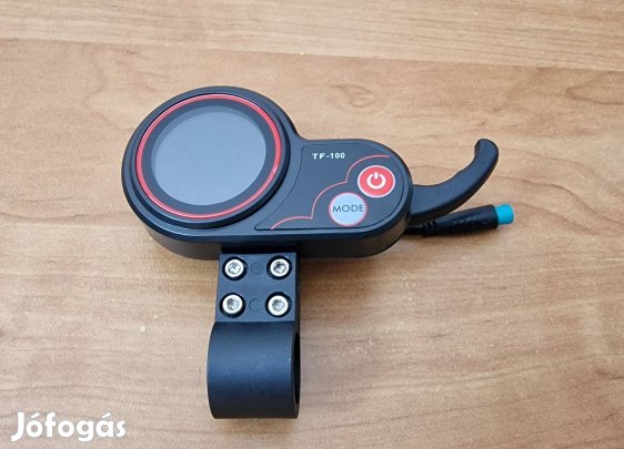 Elektromos roller robogó kerékpár TF-100 komplett kijelző gázkar 5 PIN