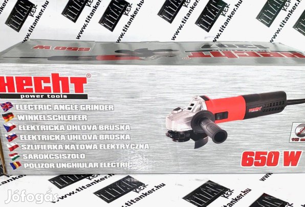 Elektromos sarokcsiszoló sarok csiszoló flex 115mm 650W Hecht