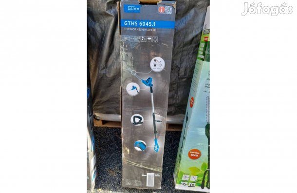 Elektromos sövényvágó magas fákhoz, sövényekhez 600W teljesítménnyel