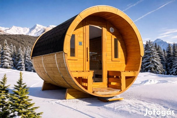 Elektromos szauna 4-6 személyes. kerti bútor 