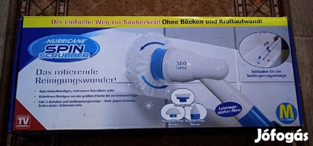 Elektromos tisztítókefe Hurricane Spin Scrubber
