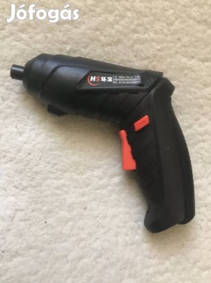 Elektromos vezeték nélküli LED-es csavarbehajtó 3.6V USB, újratölthető