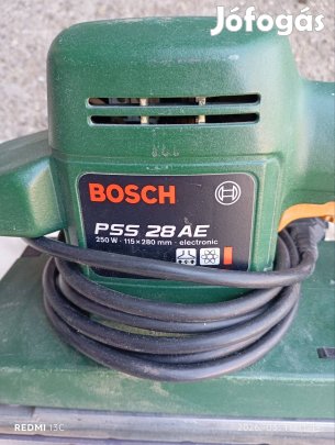 Elektromos vibrációs csiszoló gép Bosch 