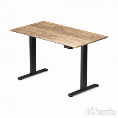 Elektromosan állítható magasságú íróasztal 120x67cm Craft tölgy / fek