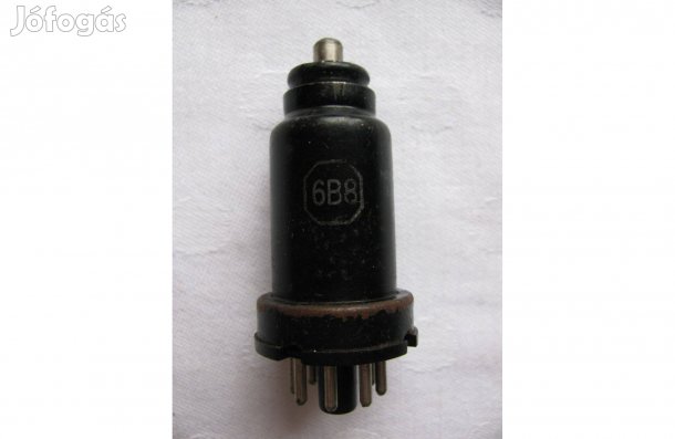 Elektroncső 6B8, dióda- pentóda kombináció