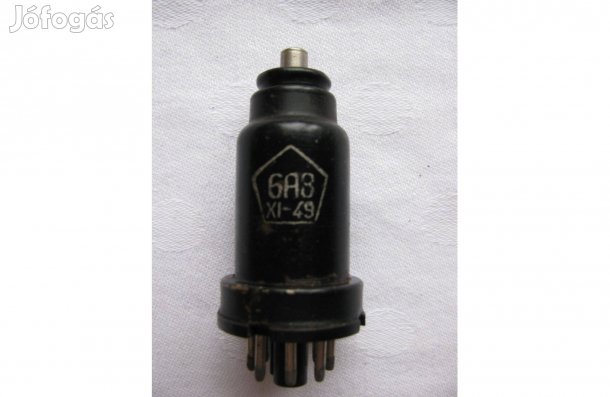 Elektroncső, 6A8 , végerősítő pentóda