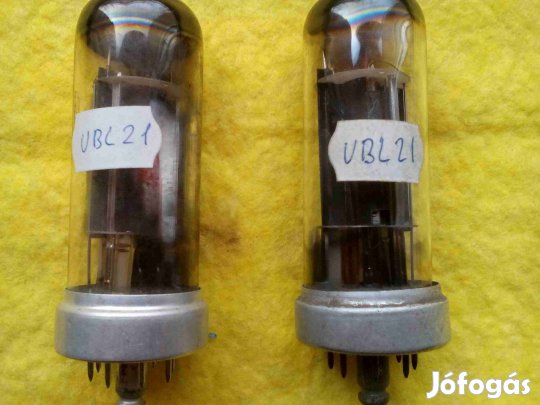 Elektroncsövek 2 db UBL 21 es (használtak fütés rendben )