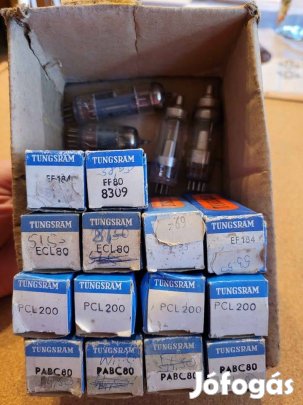 Elektroncsövek. ECL, PCL, Pabc, EF,FF,DY