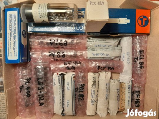 Elektroncsövek új és használt