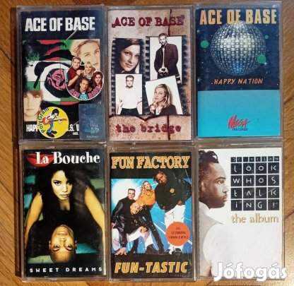 Elektronikus zene magnó kazetták