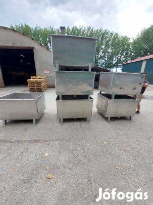 Élelmiszeripari tároló kád eladó