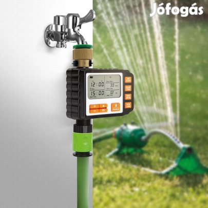 Elemes Digitális időzíthető öntözésvezérlő öntöző slag locsoló vezérlő