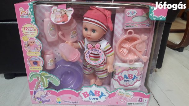 Elemes baba kiegészítőkkel