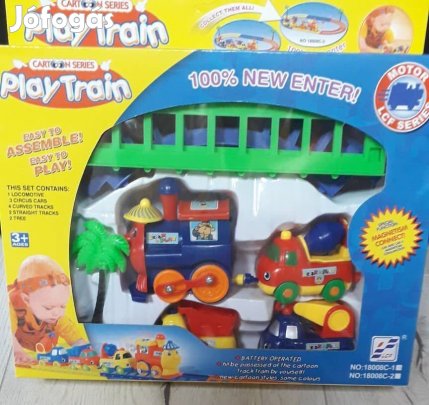 Elemes mágneses vonat sínnel