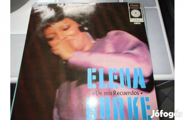 Elena Burke bakelit hanglemez eladó