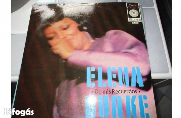 Elena Burke bakelit hanglemez eladó