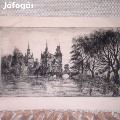 Élesdy István rézkarckép eladó