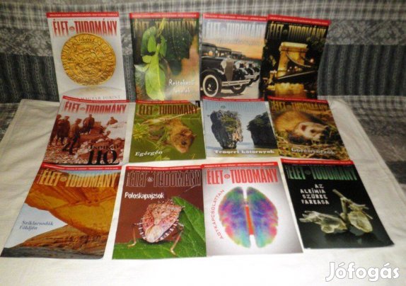 Élet ,és Tudomány ujj magazinok 33 db