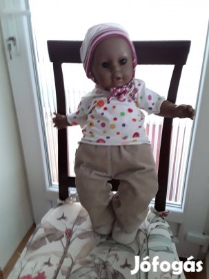 Élethű néger buci baba