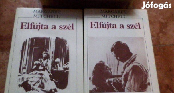Elfújta a szél könyv regény 2 kötet Új