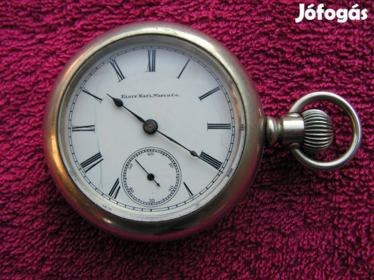 Elgin Watch Co. USA gyártású férfi kézi felhúzású zsebóra
