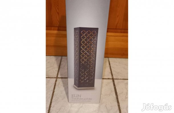 Elin asztali hangulat lámpa fekete-arany 57 x 15 cm - Új