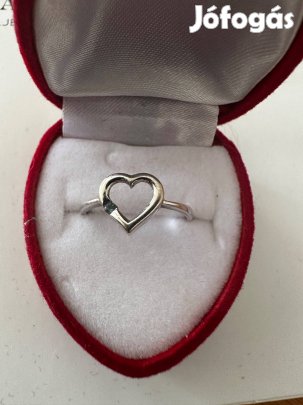 Eljegyzési gyűrű, fehérarany, aquamarin kő