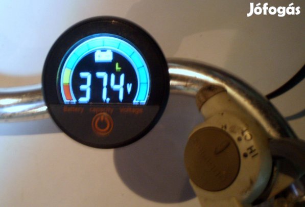 Elkekjtromos kerékpár , roller, robogó akkumulátor kijelző
