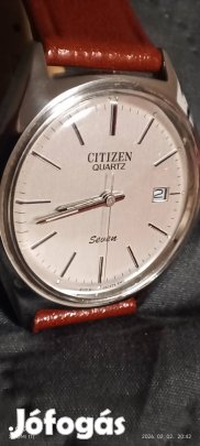 Elkelt!! Vintage Citizen seven quartz plexis, elegáns. seiko, orient 