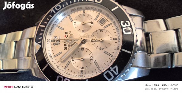 Elkelt !! Sector 200 kollekció ,gyári számos chronograph . Utánvét 