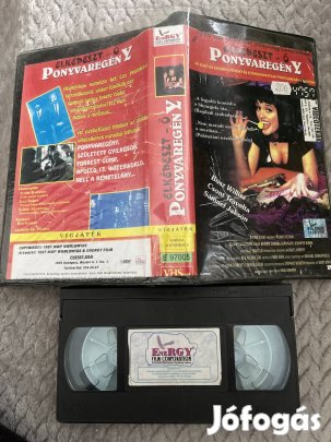 Elképesztő ponyvaregény vhs nagytok alfa vigjáték