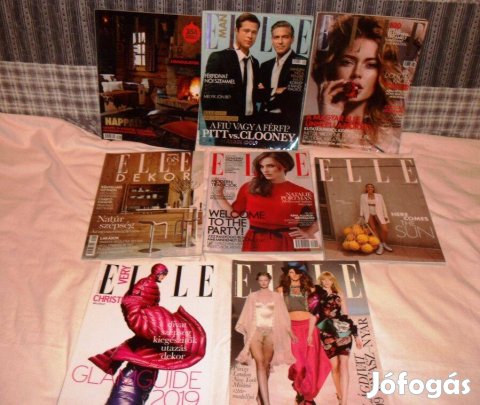Elle magazinok 8db