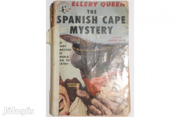 Ellery Queen - The spanish cape mystery angol könyv