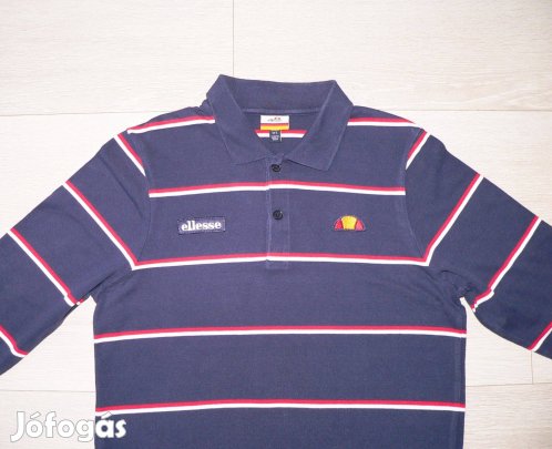 Ellesse hosszú ujjú galléros póló (M)