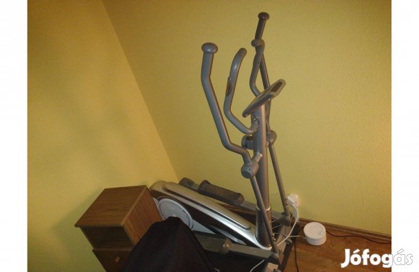 Elliptikus tréner 120 kg-ig 8 sebességes, digitális, Energetics ET210