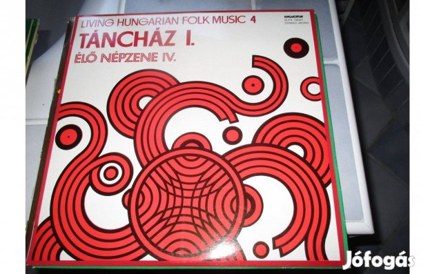 Élő Népzene bakelit lemez sorozat eladó