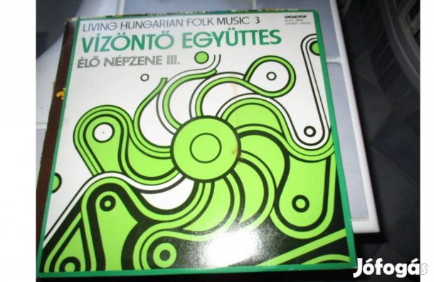 Élő Népzene bakelit lemez sorozat eladó