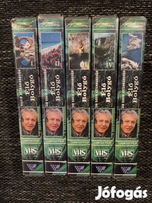 Élő bolygó sorozat VHS-en