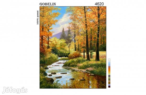 Előfestett gobelin minta