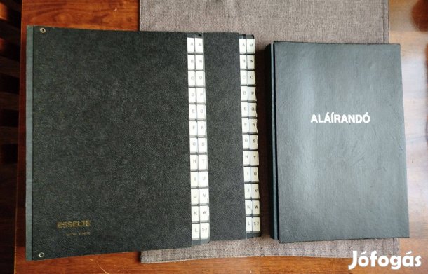 Előrendező a rendszerezett iratok gyűjtésére. A/4 méretű, keménykarton