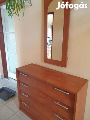 Előszoba cipős szekrény + fogas + tükör