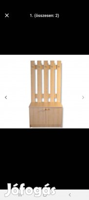 Előszoba cipőt tartó és fogasok