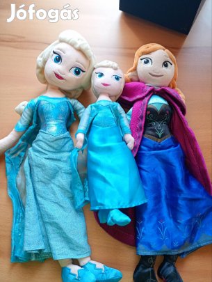 Elsa és Anna jégvarázs plüssök 