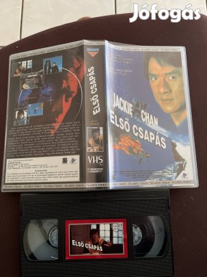 Első csapás akció vhs kistok Chan