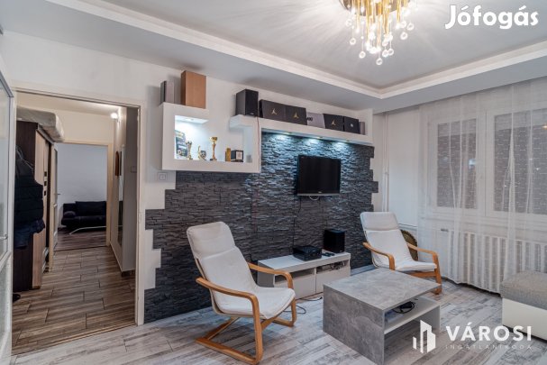 Első emeleti kiváló állapotú panel lakás a Vértónál