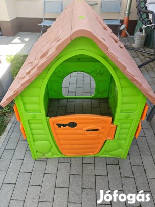 Első házam műanyag gyerek kis ház 